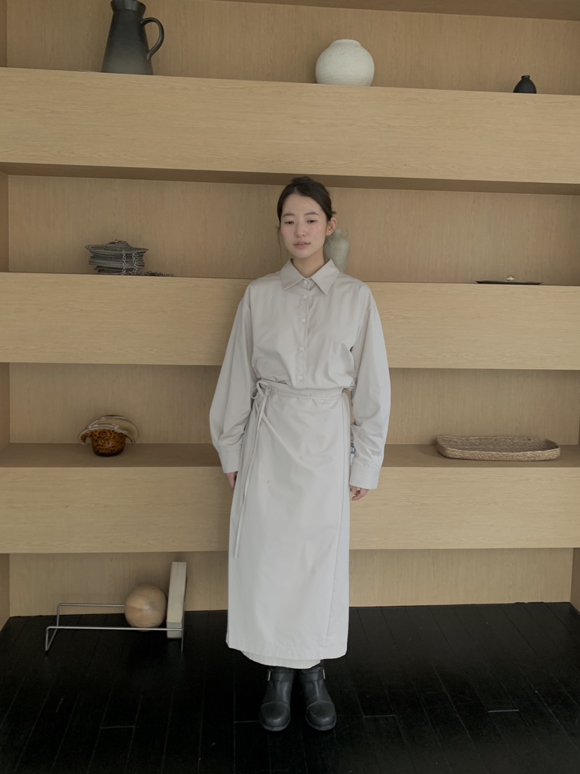 LONG PEAK韓國直郵㊣女士新品職業真品25秋冬推薦人氣連衣裙LONG PEAK連衣裙