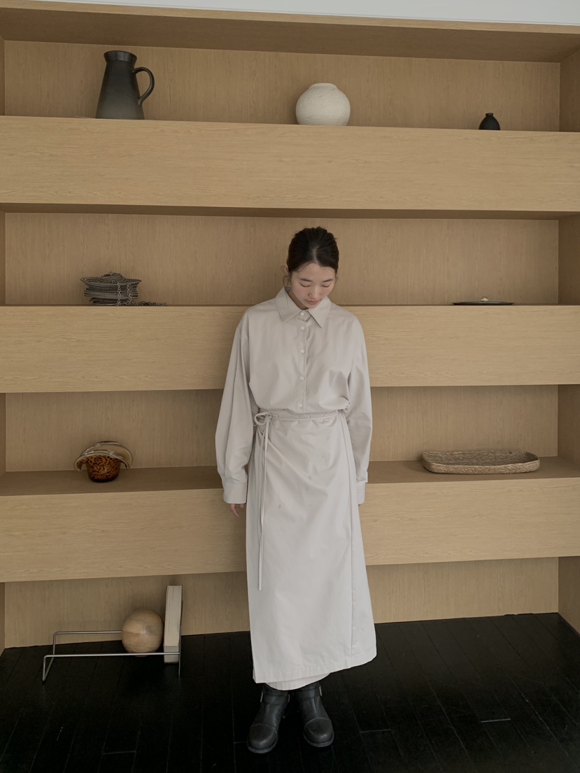 LONG PEAK韓國直郵㊣女士新品職業真品25秋冬推薦人氣連衣裙LONG PEAK連衣裙
