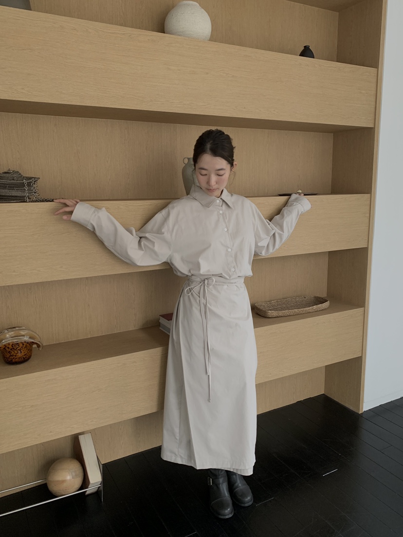 LONG PEAK韓國直郵㊣女士新品職業真品25秋冬推薦人氣連衣裙LONG PEAK連衣裙