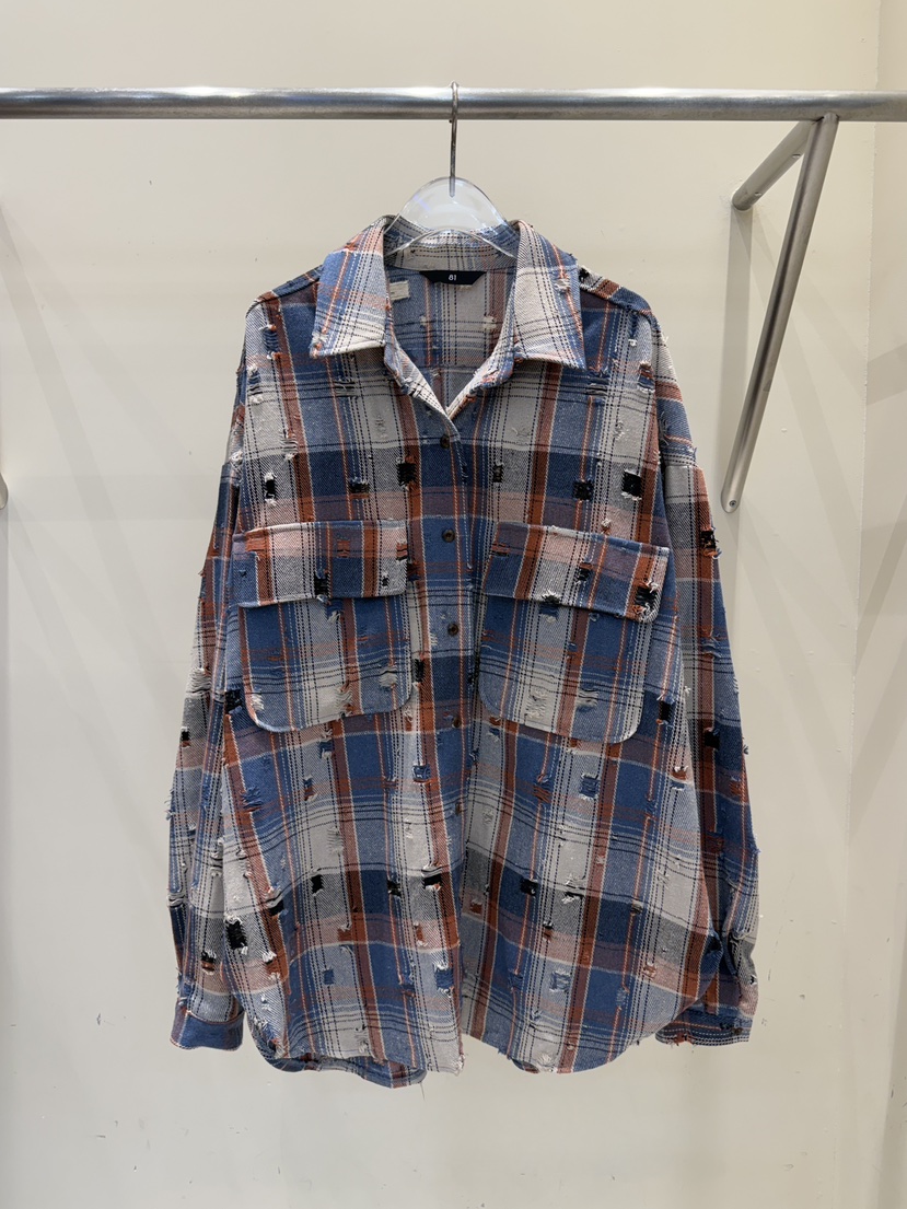 81 MARKET-L韓國直郵㊣女士新款25秋冬真品人氣襯衫蕾絲衫81 MARKET-L襯衫/蕾絲衫