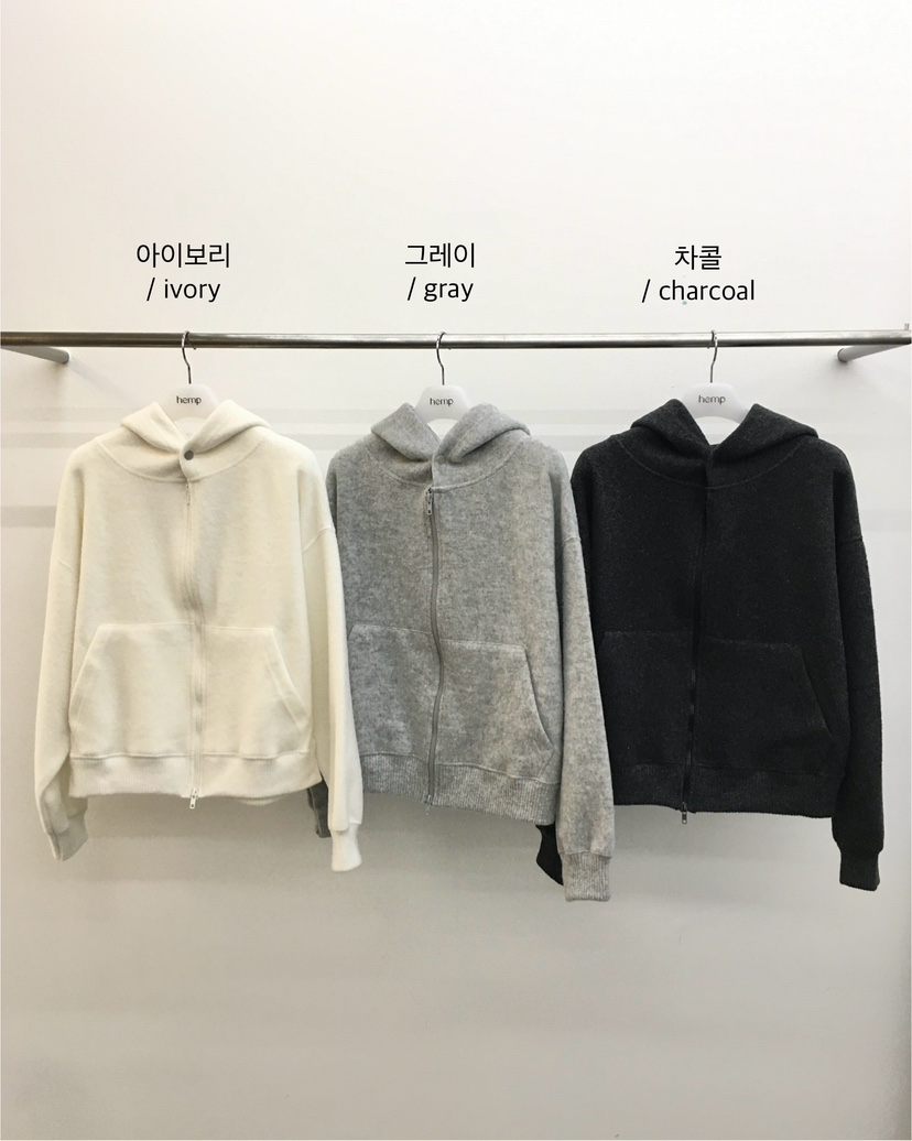 HEMP-P東大門㊣代購女裝新品休閑職業25秋冬人氣夾克兜帽紐扣hemp夾克