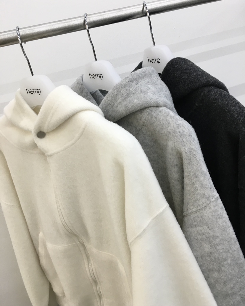 HEMP-P東大門㊣代購女裝新品休閑職業25秋冬人氣夾克兜帽紐扣hemp夾克