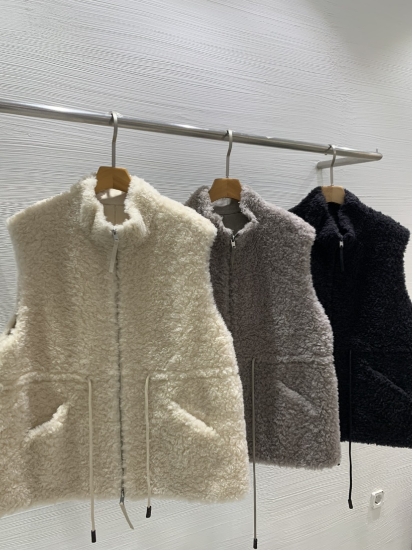 LUCY SALON東大門㊣直郵女士新品25秋冬休閑人氣職業馬甲羊毛LUCY SALON馬甲