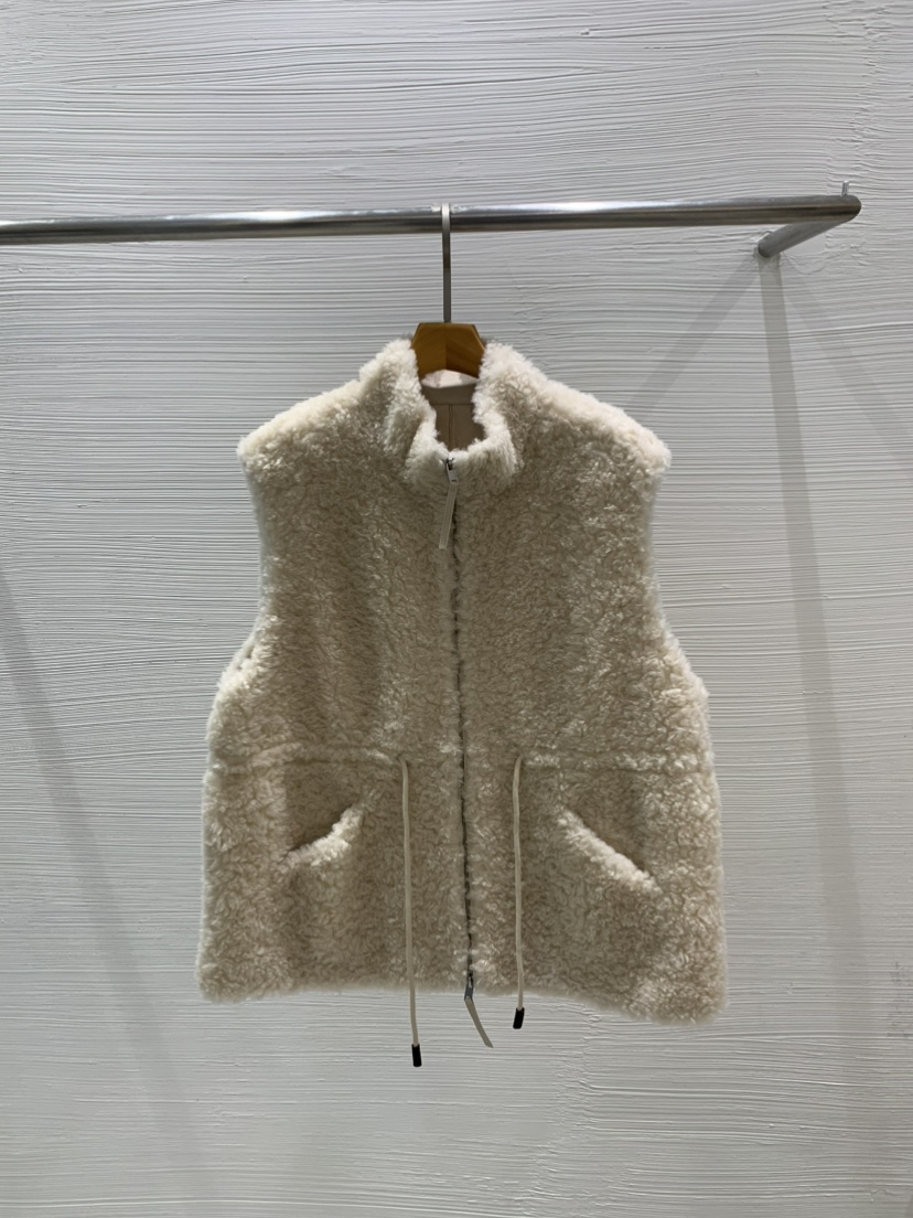 LUCY SALON東大門㊣直郵女士新品25秋冬休閑人氣職業馬甲羊毛LUCY SALON馬甲