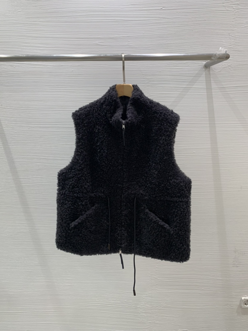 LUCY SALON東大門㊣直郵女士新品25秋冬休閑人氣職業馬甲羊毛LUCY SALON馬甲圖色3