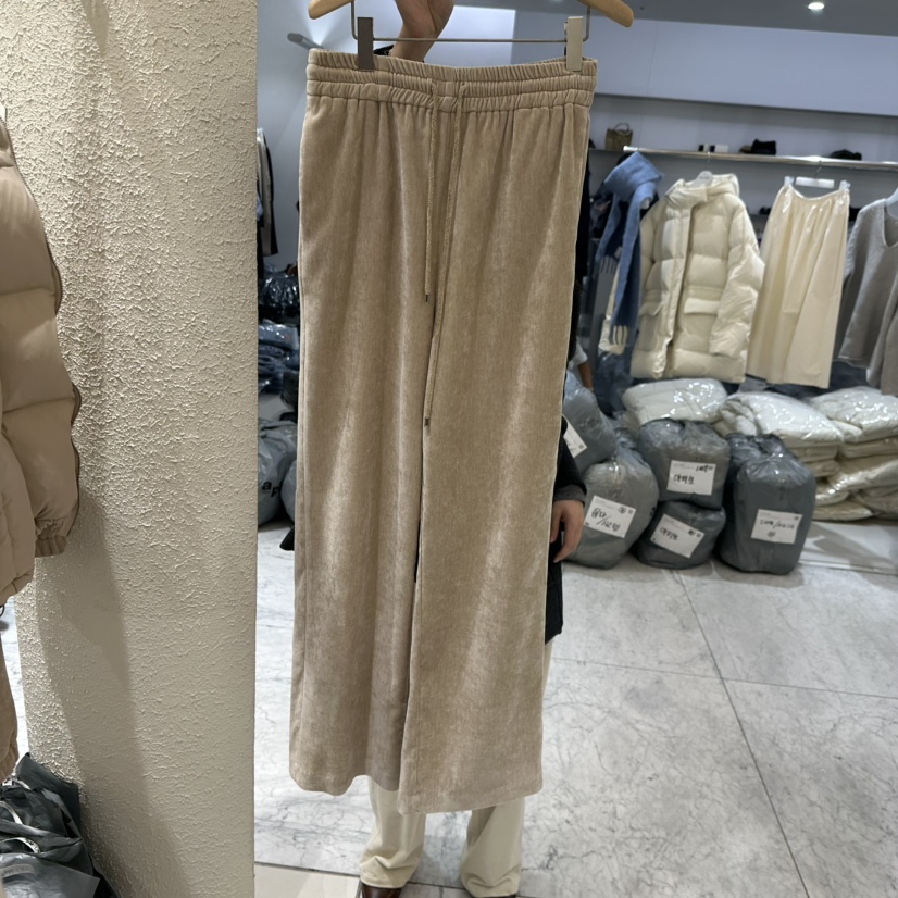 BLUEI-D東大門㊣直郵女士新品熱賣時尚25秋冬職業休閑休閑褲Blue i-d休閑褲圖色2米色