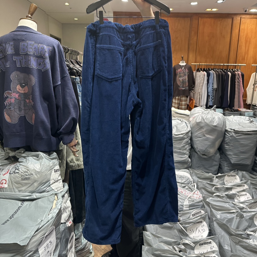 GARMENT-P韓國直郵㊣女裝新品推薦熱賣時尚25秋冬職業牛仔褲GARMENT牛仔褲