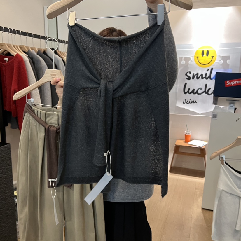 LA MAGIE FEMME東大門㊣代購女士新品真品職業圍巾披肩披肩Lamagie Femme圍巾/披肩圖色3