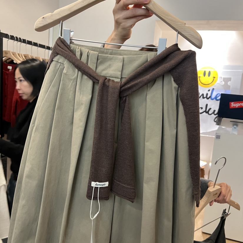 LA MAGIE FEMME東大門㊣代購女士新品真品職業圍巾披肩披肩Lamagie Femme圍巾/披肩圖色4