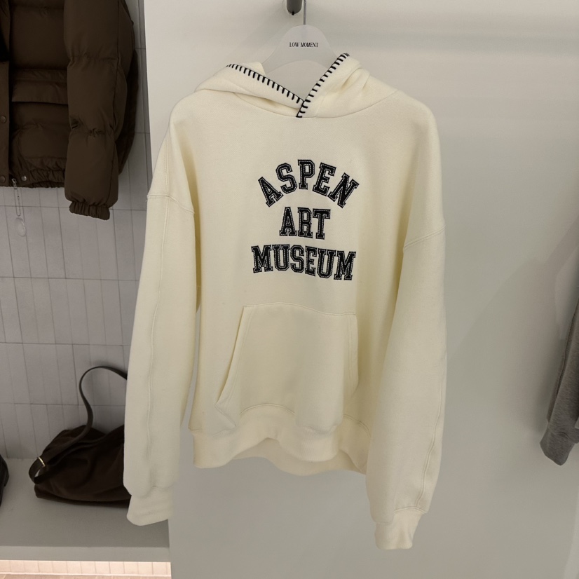 LOW MOMENT東大門㊣代購女裝新品休閑人氣推薦真品時尚衛衣LOW MOMENT衛衣圖色2