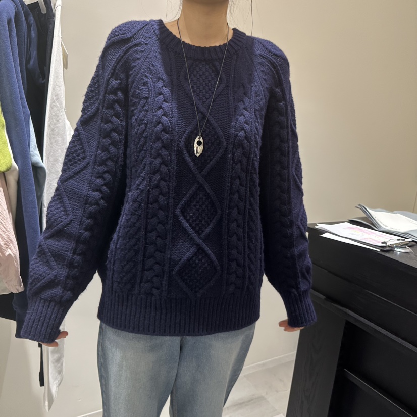 LOW MOMENT東大門㊣直郵女裝新品人氣職業熱賣25秋冬針織衫LOW MOMENT針織衫圖色4
