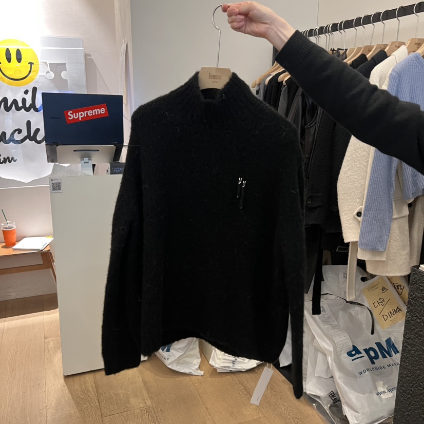LA MAGIE FEMME東大門㊣實拍女士新品人氣時尚真品針織衫Lamagie Femme針織衫圖色3