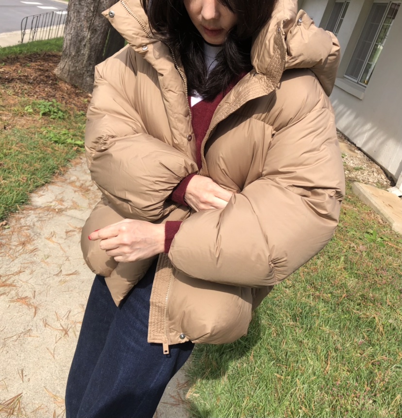 GLAD SOME韓國直郵㊣女裝新款人氣熱賣真品短款羽絨服柔軟GLAD SOME短款羽絨服