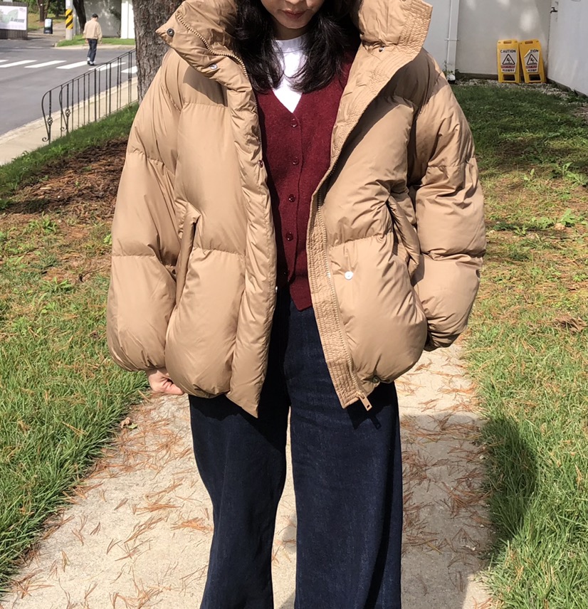 GLAD SOME韓國直郵㊣女裝新款人氣熱賣真品短款羽絨服柔軟GLAD SOME短款羽絨服