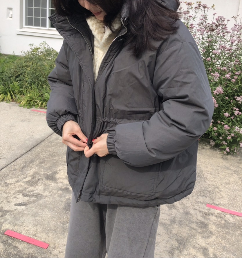 GLAD SOME韓國代購㊣女裝新品熱賣人氣推薦真品休閑短款棉服GLAD SOME短款棉服