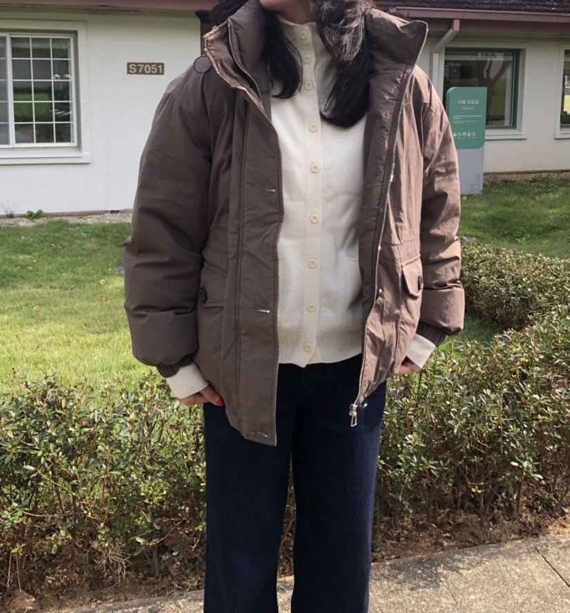 GLAD SOME韓國代購㊣女裝新品熱賣人氣推薦真品休閑短款棉服GLAD SOME短款棉服