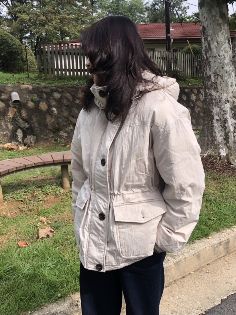 GLAD SOME韓國代購㊣女裝新品熱賣人氣推薦真品休閑短款棉服GLAD SOME短款棉服