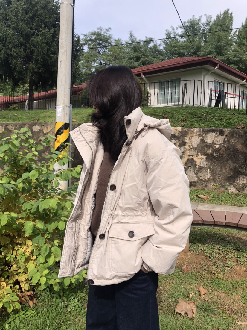 GLAD SOME韓國代購㊣女裝新品熱賣人氣推薦真品休閑短款棉服GLAD SOME短款棉服