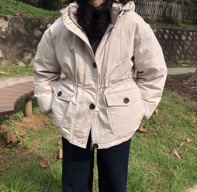 GLAD SOME韓國代購㊣女裝新品熱賣人氣推薦真品休閑短款棉服GLAD SOME短款棉服圖色3