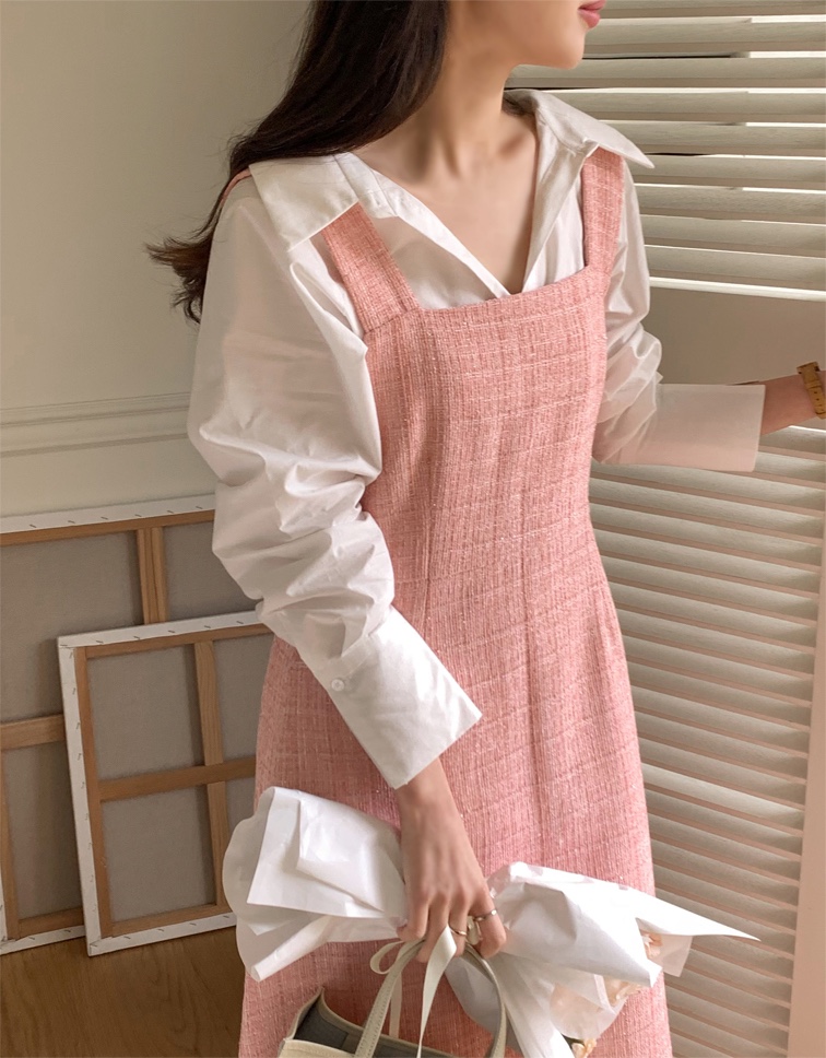 FRILL-T東大門㊣直郵女士新款熱賣推薦25秋冬連衣裙不含內搭FRILL-T連衣裙