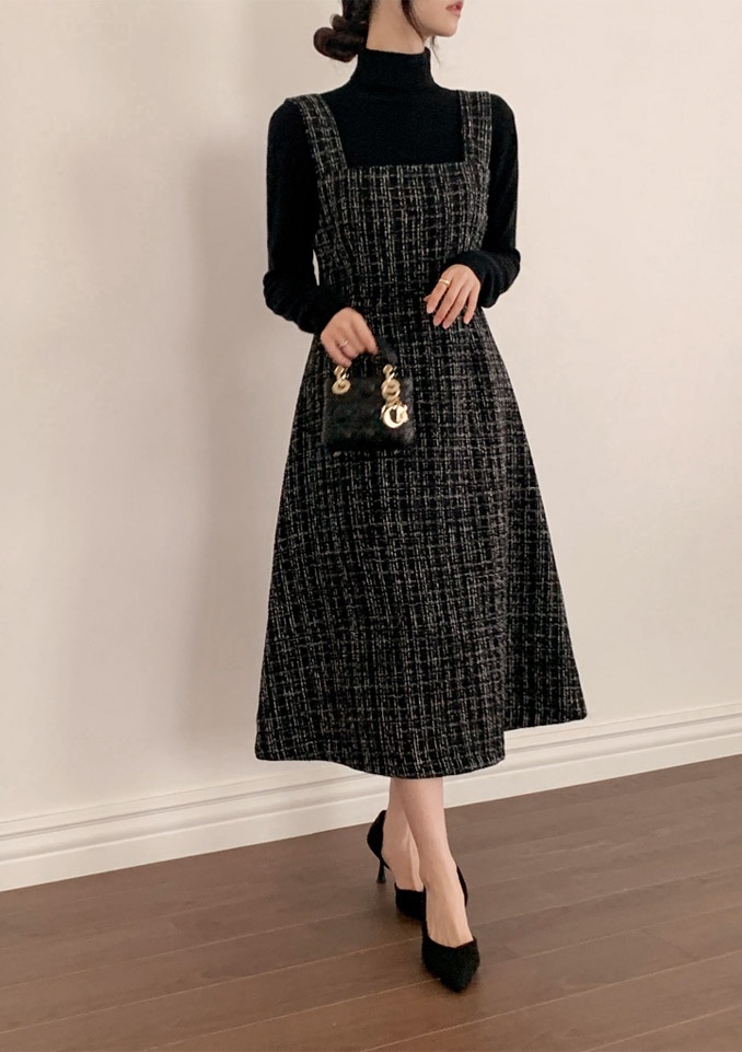 FRILL-T東大門㊣直郵女士新款熱賣推薦25秋冬連衣裙不含內搭FRILL-T連衣裙