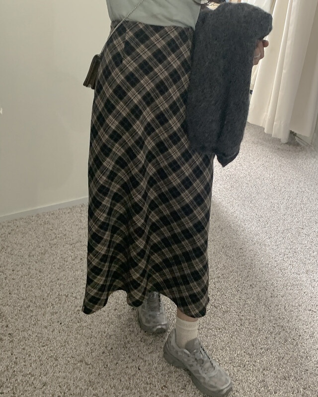FRILL-T東大門㊣實拍女士新品真品25秋冬熱賣人氣時尚長裙FRILL-T長裙