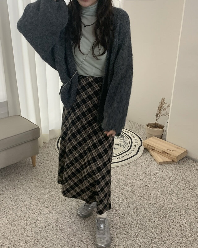 FRILL-T東大門㊣實拍女士新品真品25秋冬熱賣人氣時尚長裙FRILL-T長裙