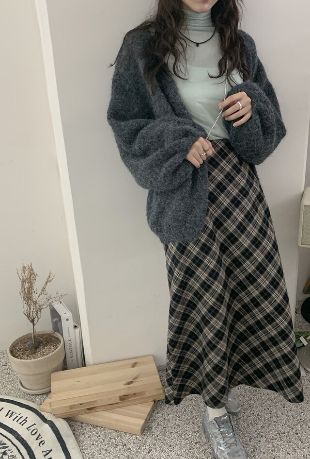FRILL-T東大門㊣實拍女士新品真品25秋冬熱賣人氣時尚長裙FRILL-T長裙