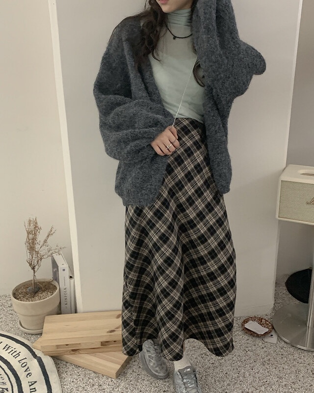 FRILL-T東大門㊣實拍女士新品真品25秋冬熱賣人氣時尚長裙FRILL-T長裙