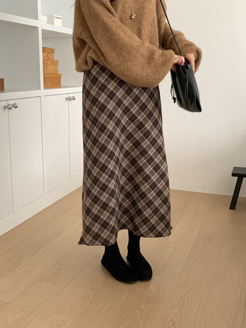 FRILL-T東大門㊣實拍女士新品真品25秋冬熱賣人氣時尚長裙FRILL-T長裙