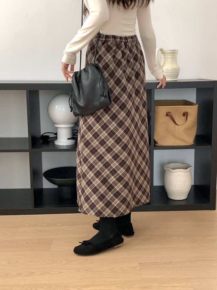 FRILL-T東大門㊣實拍女士新品真品25秋冬熱賣人氣時尚長裙FRILL-T長裙