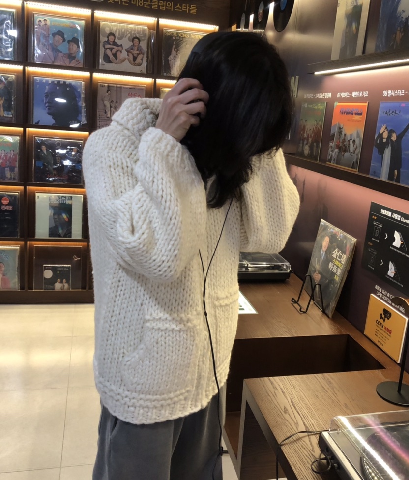 GLAD SOME東大門㊣直郵女士新款時尚休閑人氣毛衣手工制作GLAD SOME毛衣