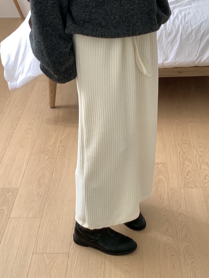 FRILL-T韓國直郵㊣女士新品真品25秋冬推薦時尚熱賣職業長裙FRILL-T長裙