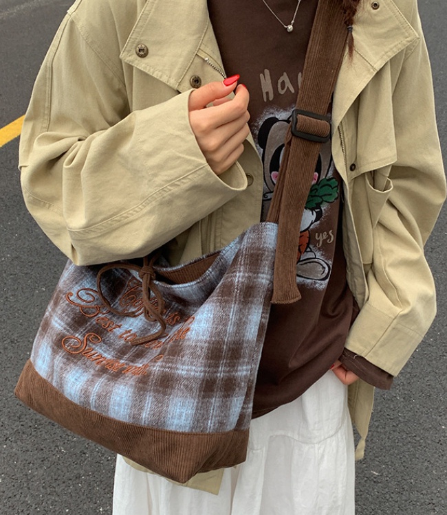 POSH BLUE東大門㊣直郵女裝新款25秋冬人氣單肩斜跨包雙面POSH BLUE單肩/斜跨包