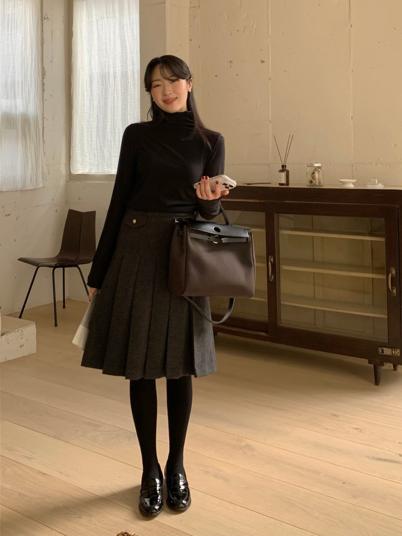 FRILL-T東大門㊣代購女士新品真品職業休閑時尚半身裙中短裙FRILL-T半身裙/中短裙