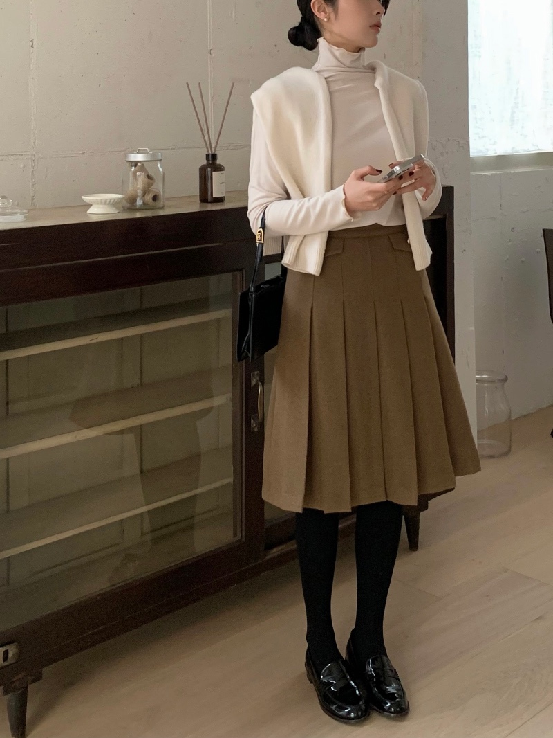 FRILL-T東大門㊣代購女士新品真品職業休閑時尚半身裙中短裙FRILL-T半身裙/中短裙