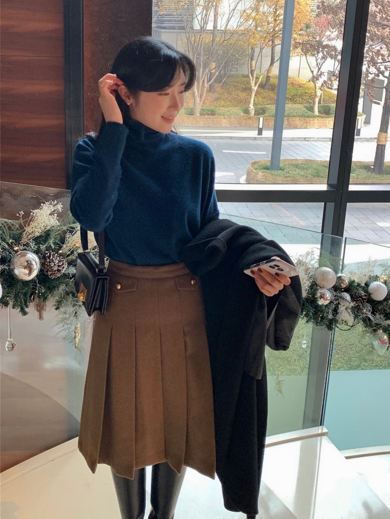 FRILL-T東大門㊣代購女士新品真品職業休閑時尚半身裙中短裙FRILL-T半身裙/中短裙