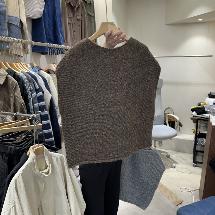 HIPTIQUE韓國代購㊣女裝新品25秋冬職業推薦人氣時尚休閑馬甲HIPTIQUE馬甲