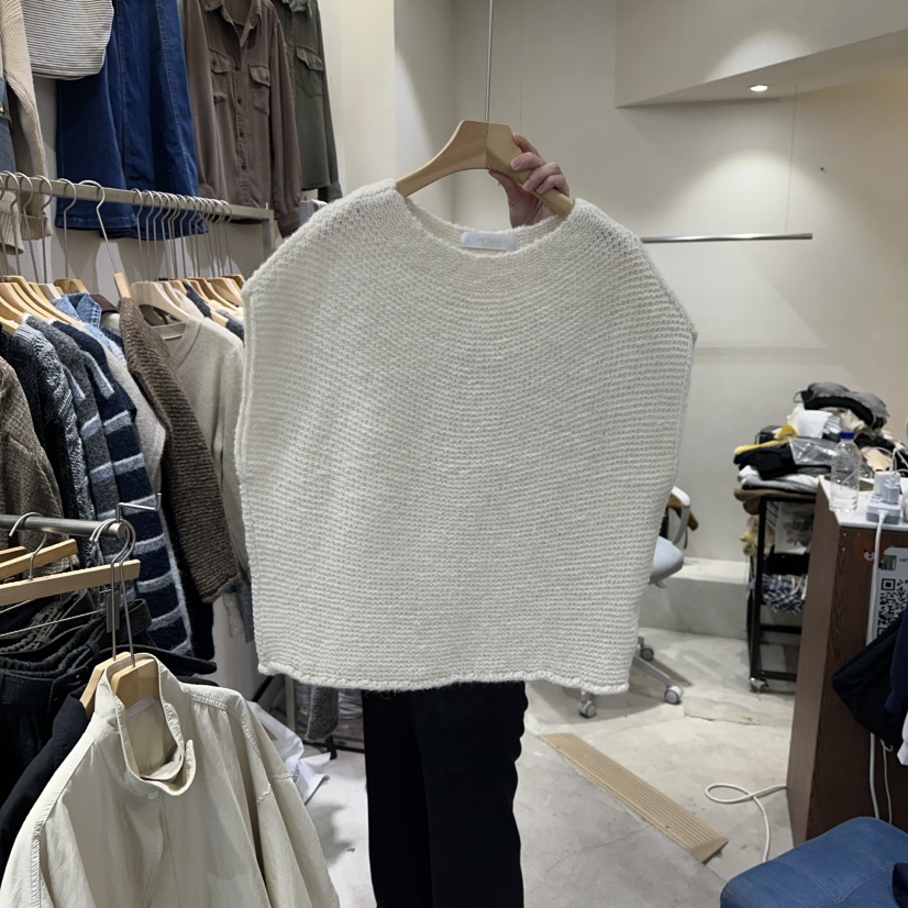 HIPTIQUE韓國代購㊣女裝新品25秋冬職業推薦人氣時尚休閑馬甲HIPTIQUE馬甲圖色1