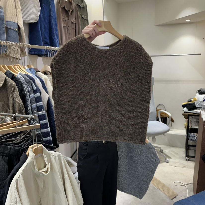 HIPTIQUE韓國代購㊣女裝新品25秋冬職業推薦人氣時尚休閑馬甲HIPTIQUE馬甲圖色3