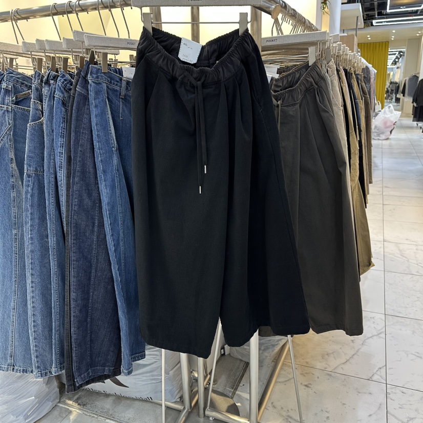 POCKET-Q東大門㊣代購女裝新品推薦真品熱賣25秋冬休閑休閑褲POCKET-Q休閑褲圖色3