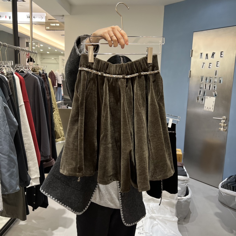 TAKE TEE韓國直郵㊣女裝新品25秋冬時尚推薦人氣休閑真品短褲TAKE TEE短褲