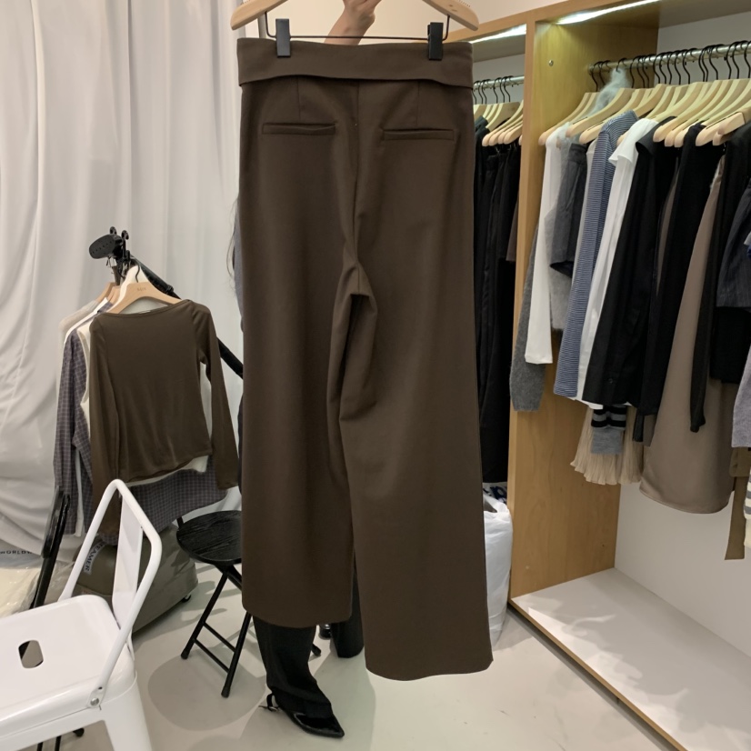 ALOT東大門㊣直郵女裝新款人氣時尚真品25秋冬熱賣推薦休閑褲A LOT休閑褲
