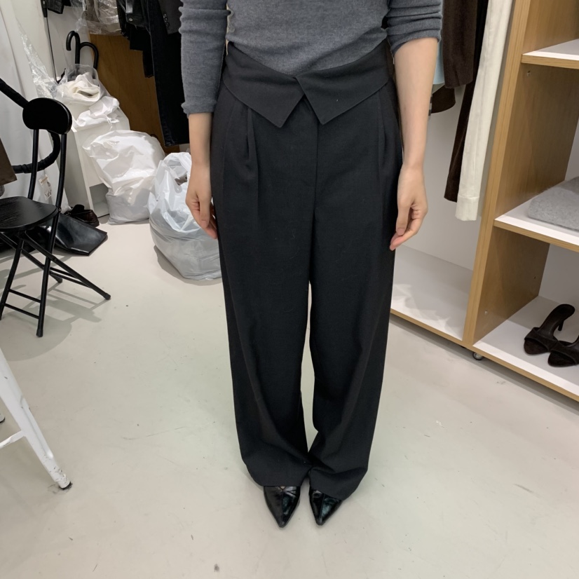 ALOT東大門㊣直郵女裝新款人氣時尚真品25秋冬熱賣推薦休閑褲A LOT休閑褲圖色2