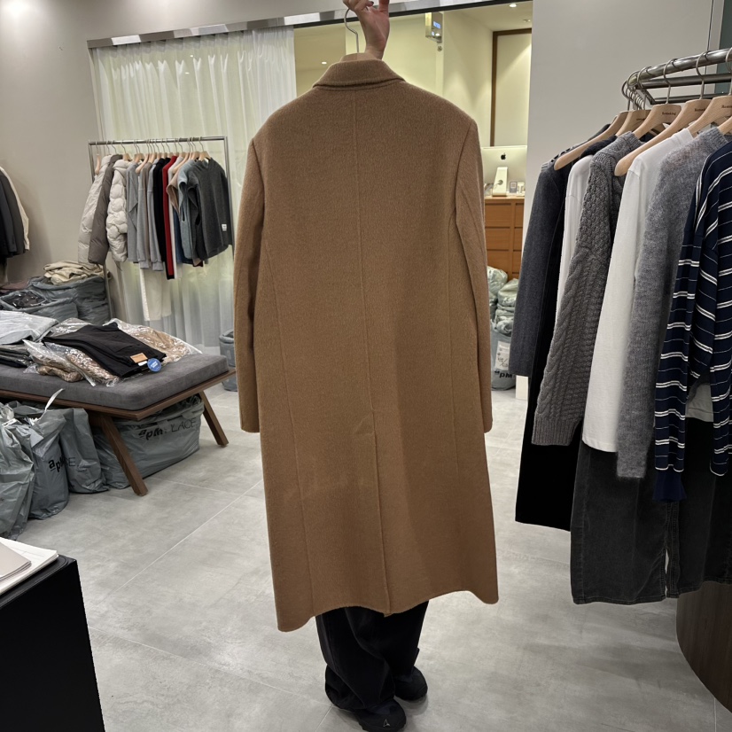 URBANSTORY/REMAKING韓國直郵㊣女裝新品25秋冬中長款大衣Remaking/URBANSTORY中長款大衣