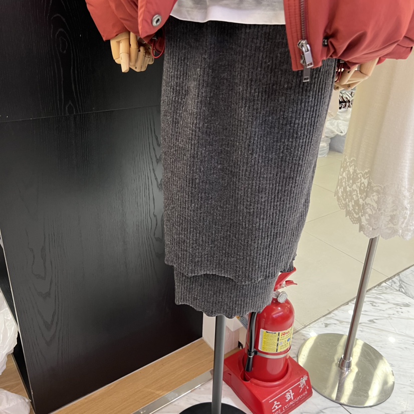SPAGHETTI韓國直郵㊣女裝新品休閑25秋冬熱賣真品半身裙中短裙spaghetti半身裙/中短裙圖色2
