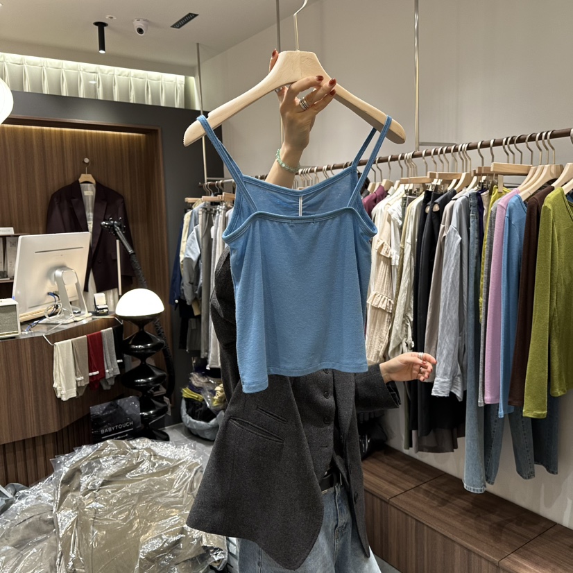 BABYTOUCH東大門㊣代購女士新品人氣時尚25秋冬推薦吊帶背心BABYTOUCH吊帶/背心