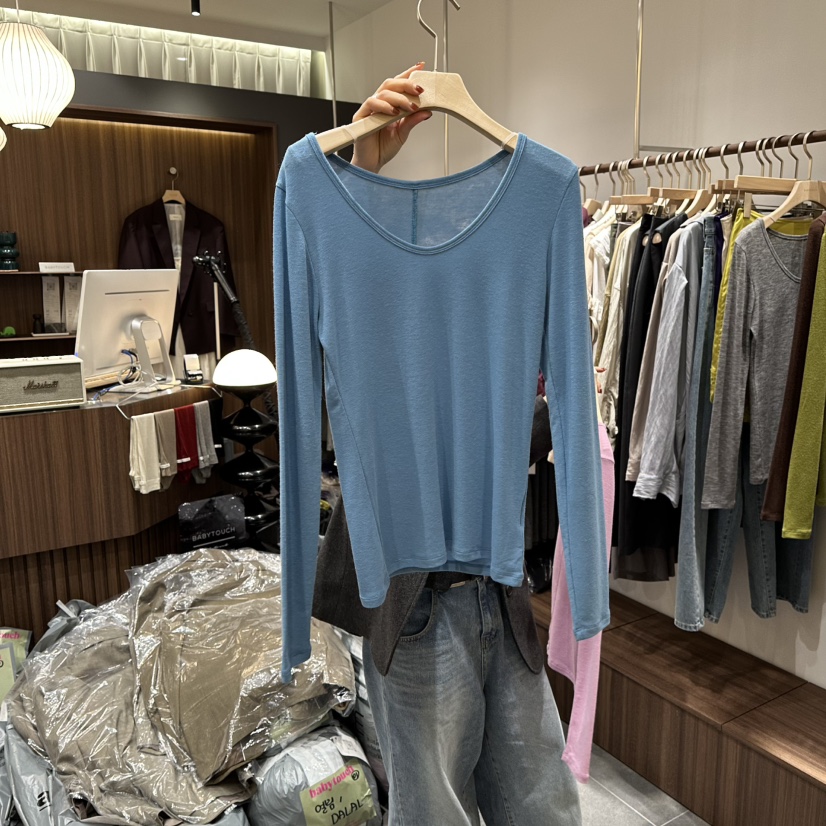 BABYTOUCH東大門㊣代購女士新品職業休閑真品時尚熱賣長袖T恤BABYTOUCH長袖T恤圖色3