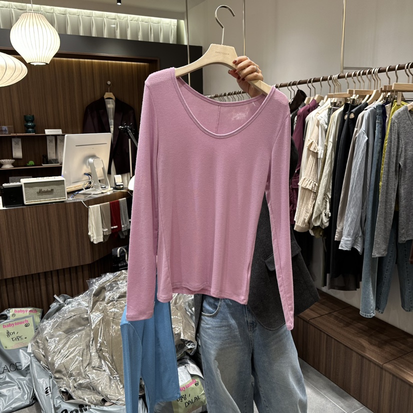 BABYTOUCH東大門㊣代購女士新品職業休閑真品時尚熱賣長袖T恤BABYTOUCH長袖T恤圖色4