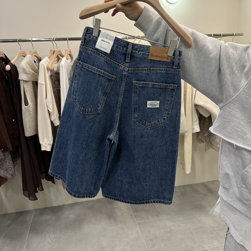 URBANSTORY/REMAKING東大門㊣代購女裝新品25秋冬人氣短褲Remaking/URBANSTORY短褲